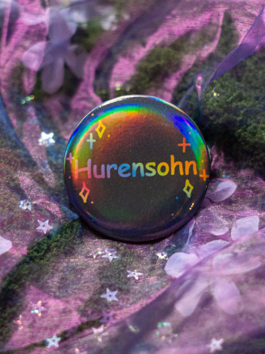 HURENSOHN | HOLOGRAPHIC BUTTON