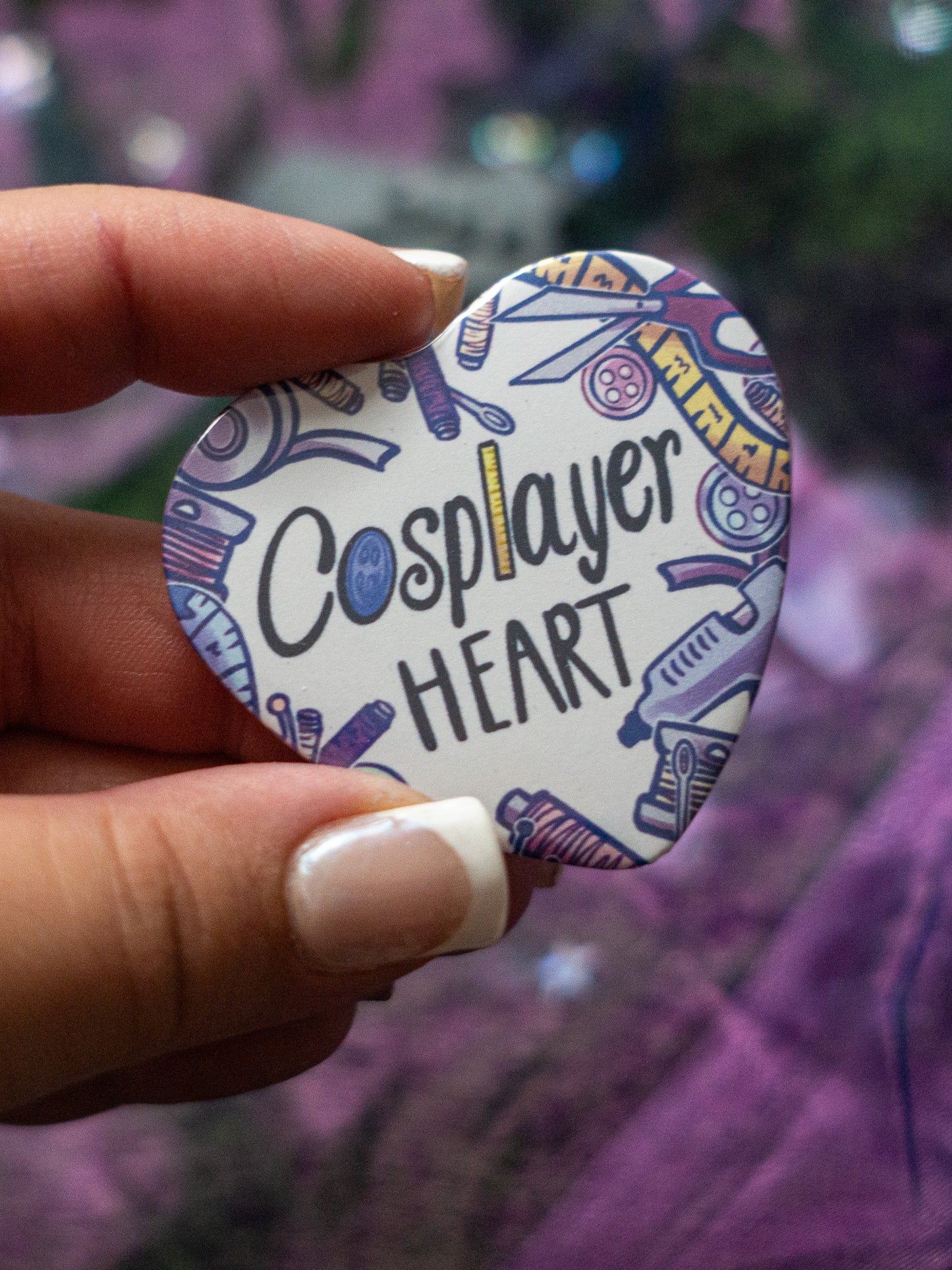 COSPLAYER HEART | ♡-Badge