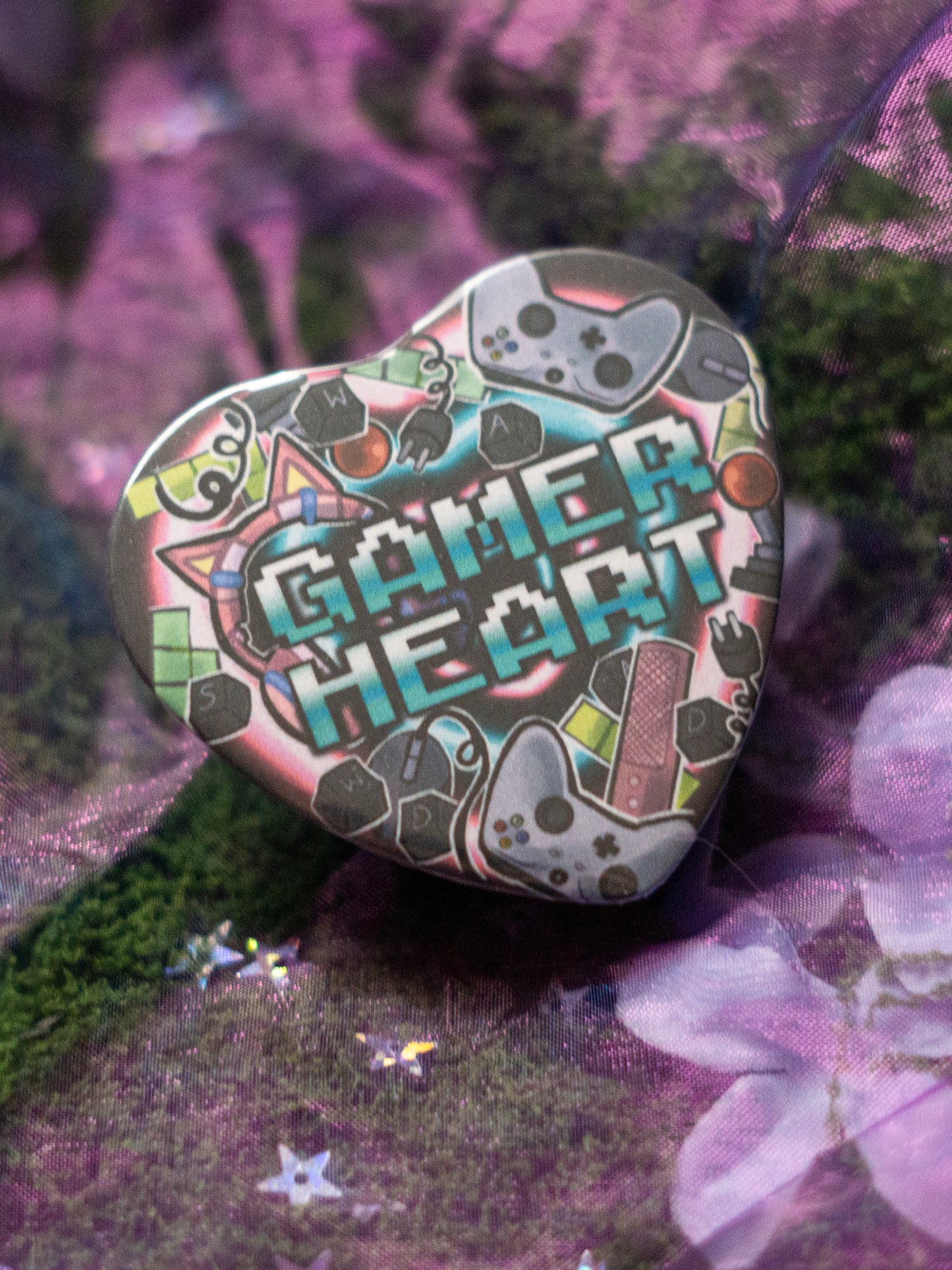 GAMER HEART | ♡-Badge