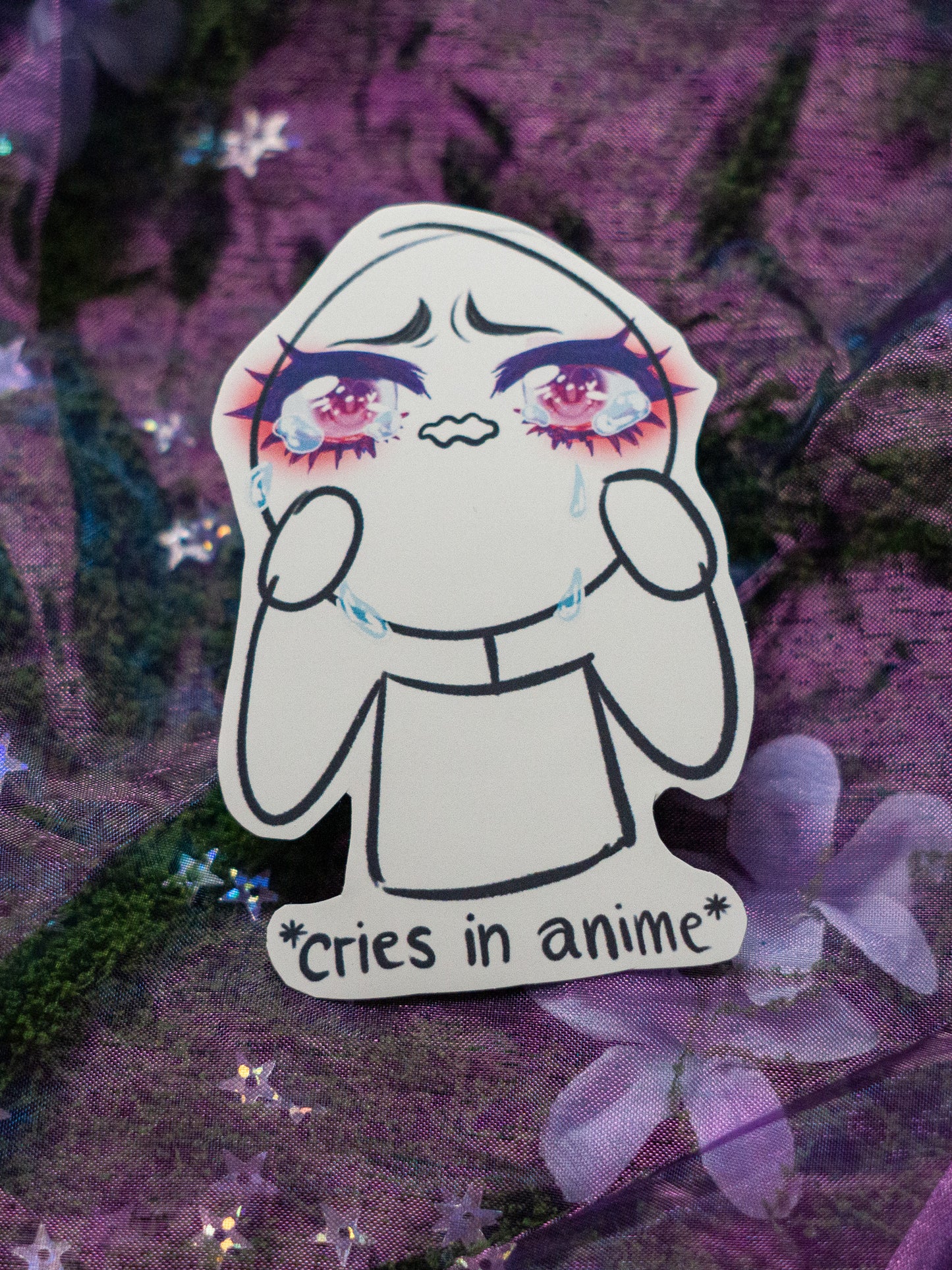CRIES IN ANIME | STICKER
